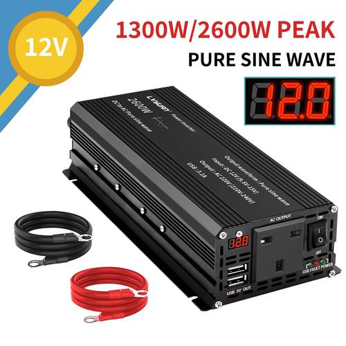 1300w 2600w pure sine - 2600w,