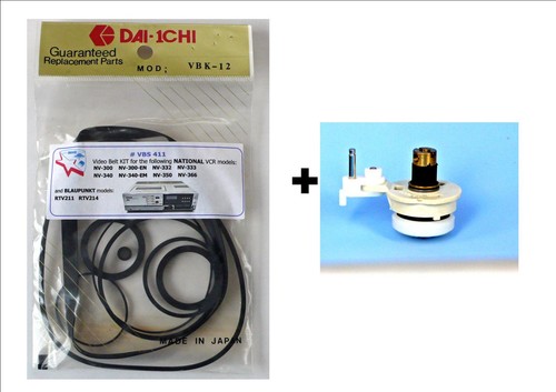 Vcr belt kit - kit, national