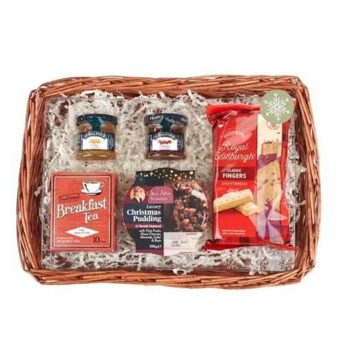 Christmas hamper gift basket - christmas,