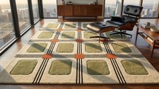 Modern Hand Tufted Wool Rug