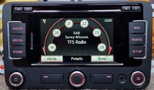 VW RNS 315 RADIO DAB CD MP3 BLUETOOTH NAVIGATION SAT NAV