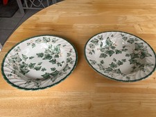 2 BHS Country Vine Pasta Soup Dishes Very Good Condition