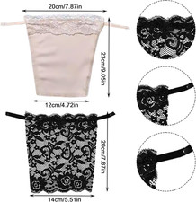 GWAWG 6 PCS Lady Clip-On Mock