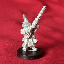 Wizard With Chainsaw Metal OOP Warhammer Fantasy (IR70)