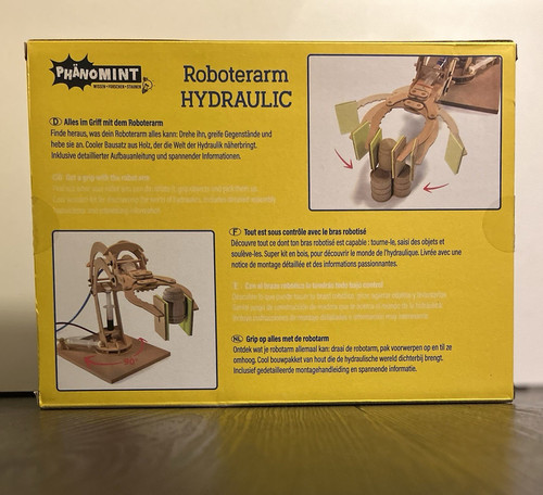Phänomint hydraulic robot arm - phÄnomint,