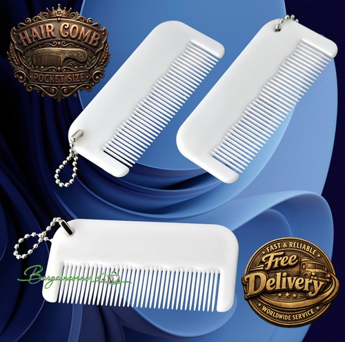Pocket hair comb unisex - comb,