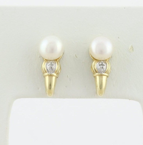 10k yellow gold pearl - yellow, and