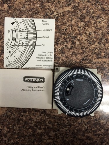 Potterton timer - potterton,