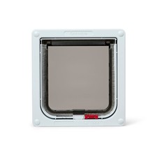 Cat Mate 2-Way Lockable Cat Flap, For UPVC/Metal/Wood Doors - White (304W)