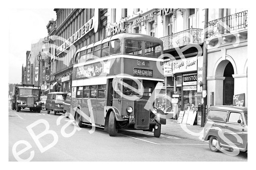Bus photograph liverpool t - liverpool, c.t