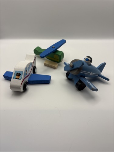 Wooden train track - planes, &