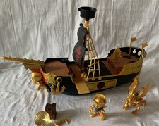 Treasure X Sunken Gold Treasure Ship Playset w/  Ship, Pirate, Dragon & Chest
