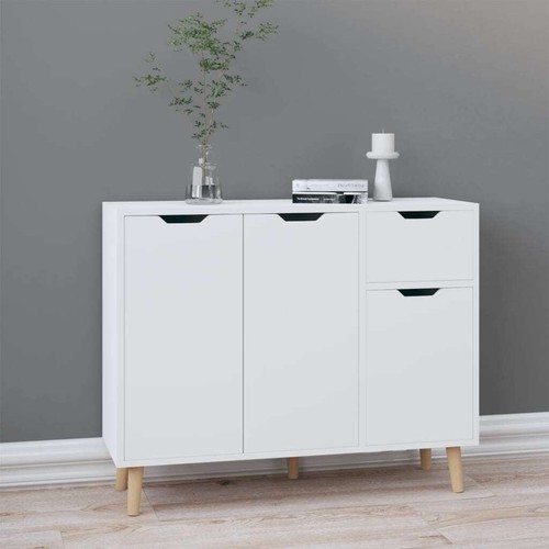 Sideboard high gloss white - sideboard,