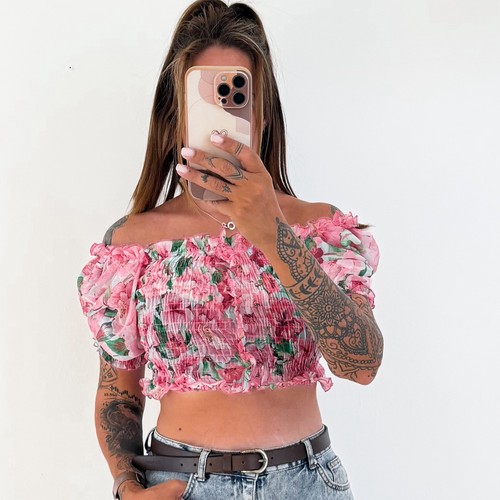 Ladies zara cropped top - zara,