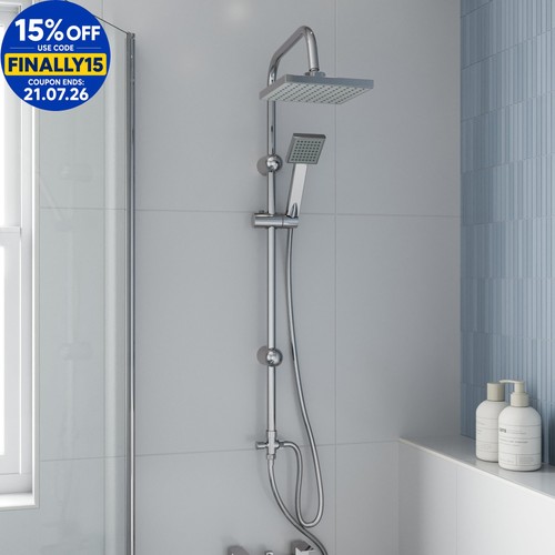 Bathroom shower kit - bathroom, adjust
