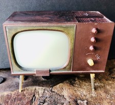 Vintage Tiny TV Salt & Pepper