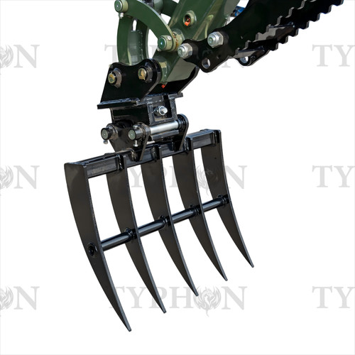 Micro excavator rake campact - micro,