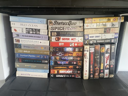 Random vhs video tape - video,
