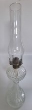 Hurricane Lamp Edwardian Glass