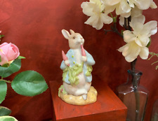 Royal Albert  Beatrix Potter Figurine, Peter Rabbit Ate A Radish