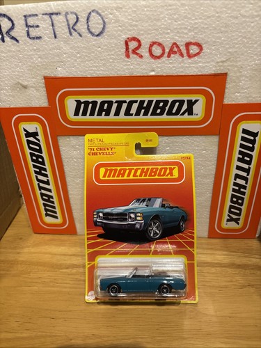 Matchbox long card chevy - matchbox, 71