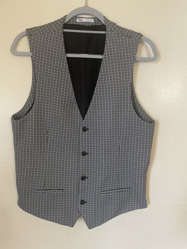 Zara men suit vest - men's,