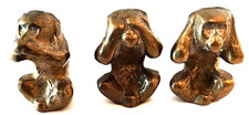 Vtg The Three Wise Monkeys