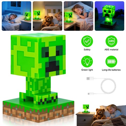 Minecraft creeper light kids - minecraft,