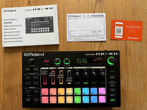 Roland 101 groovebox - roland, mc-101