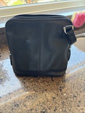 Ladies/Girls Black Leather