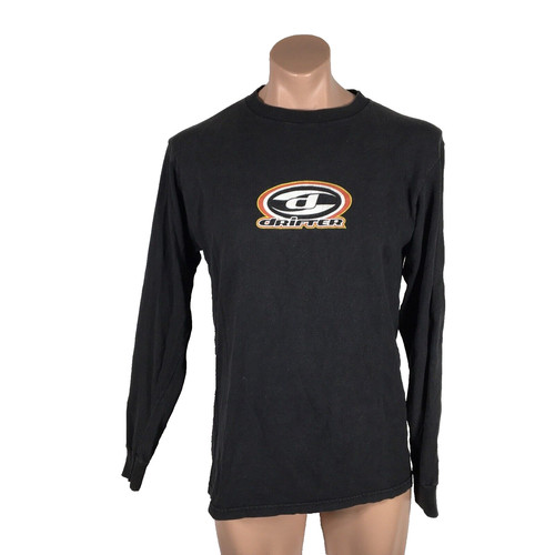 Vtg 90s drifter motocross s - vtg, l/s