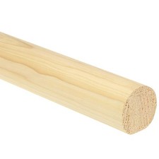 Pine 2mtr mopstick handrail - 4.2mtr,