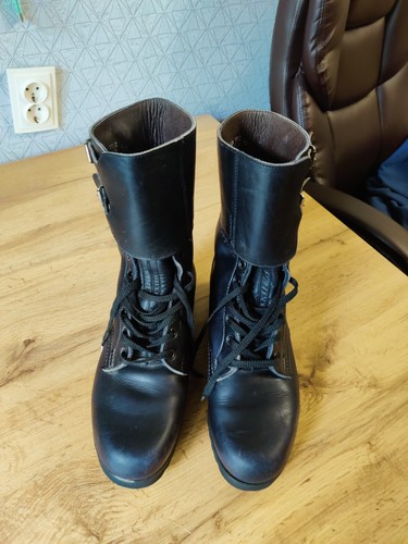 Vintage czech military leather - military,