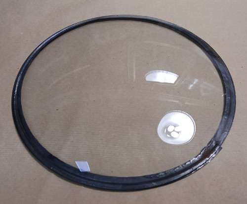 Domed curved wall clock glass - wall,