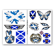 A5 Scotland Scottish Flag