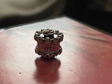 New 100% Genuine Authentic Pandora Happy Birthday Cake Charm ~791289 Retired!