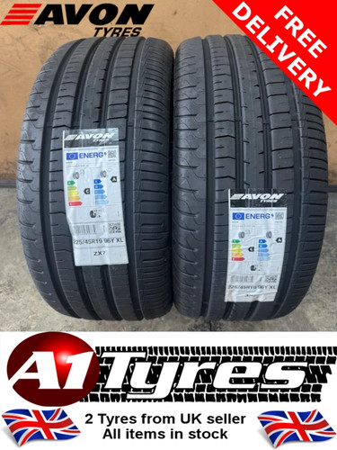 225 45r19 avon zx7 tyres - avon,