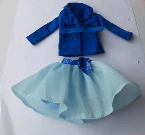 Fashion doll blue jacket - doll, &