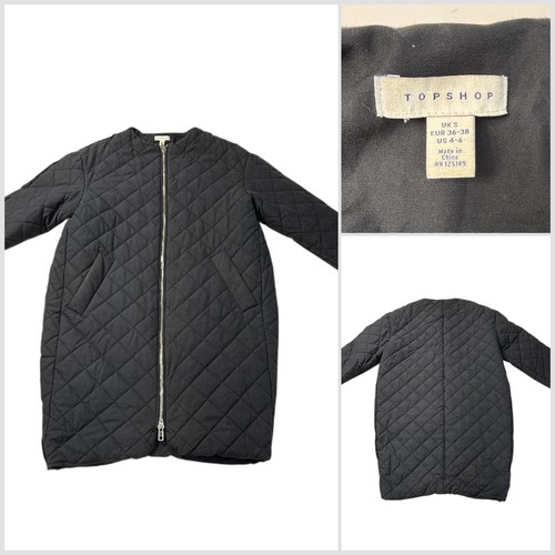 Topshop women navy quilted - topshop, women's