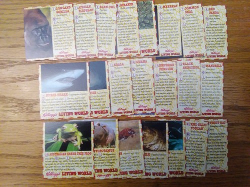 Cereal trade cards - , sets