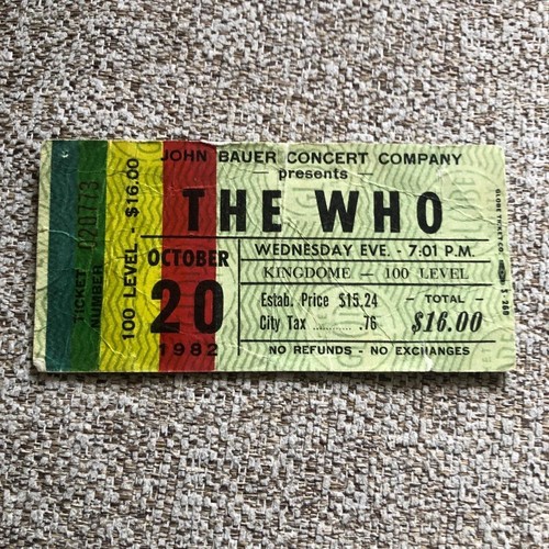 The clash who ticket - the,