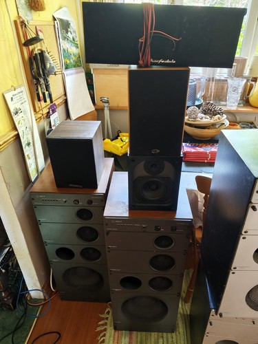Pair vintage wharfedale - of,
