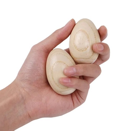 Wooden maracas egg - egg, shakers