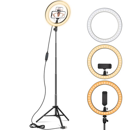 Ring light with extended - 10,