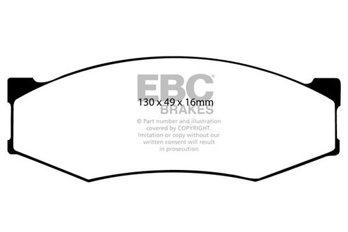 Ebc ultimax front brake - ultimax,