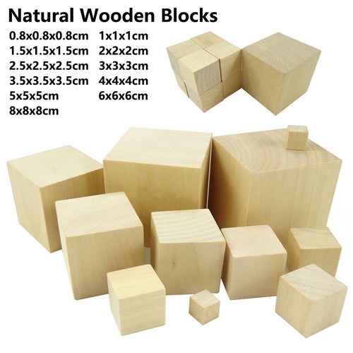 8cm natural - 0.8cm, wooden
