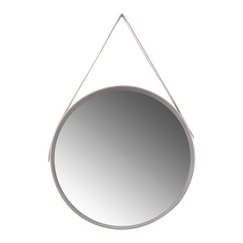 Matt grey strap round - strap,