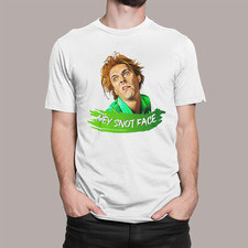 HEY SNOT FACE DROP DEAD FRED INSPIRED T SHIRT FUNNY RIK MAYALL ADULTS KIDS