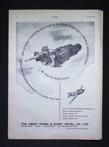 Original 1959 advert armstrong - 1959,