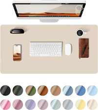 Large PU Leather Desk Mat